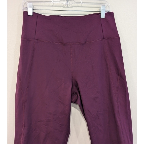 Girlfriend Collective Compressive Pocket Leggings in Plum Size XL - Picture 4 of 8